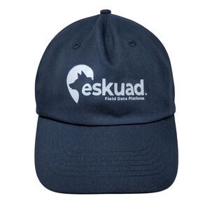 Eskuad Field Data Platform Strapback Hat Blue OSFM Adjustable Hit
